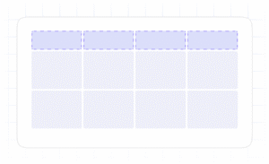 Ячейка с заголовком