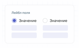 Радио кнопка